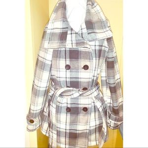 Ike Behar Pea Coat, Size L